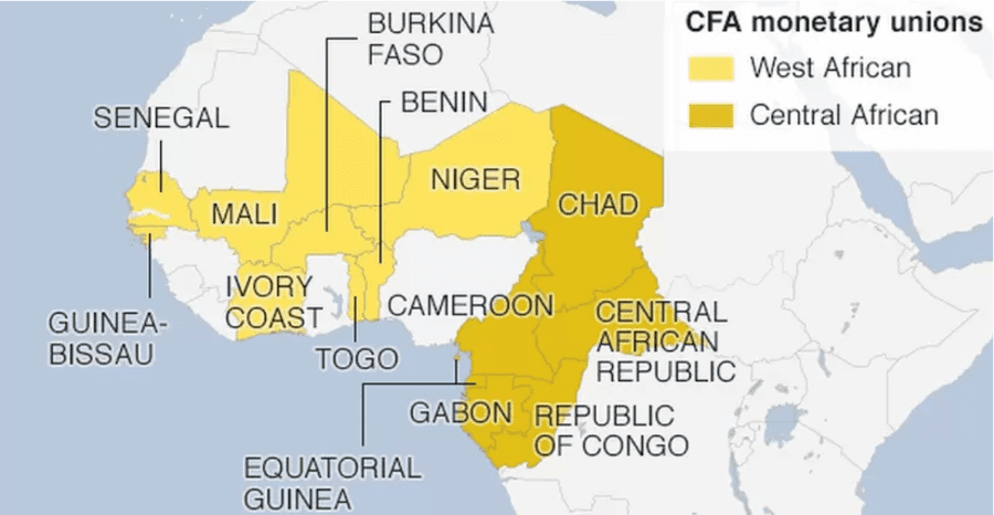 Der Afrikanische Staat Niger erhebt sich gegen den 
