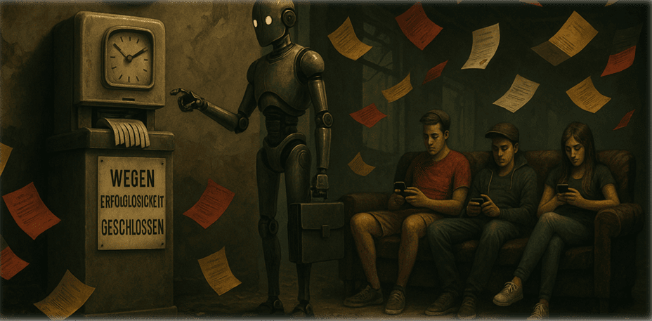 Deutschland schafft Arbeit ab – bequem für die Spaßgesellschaft